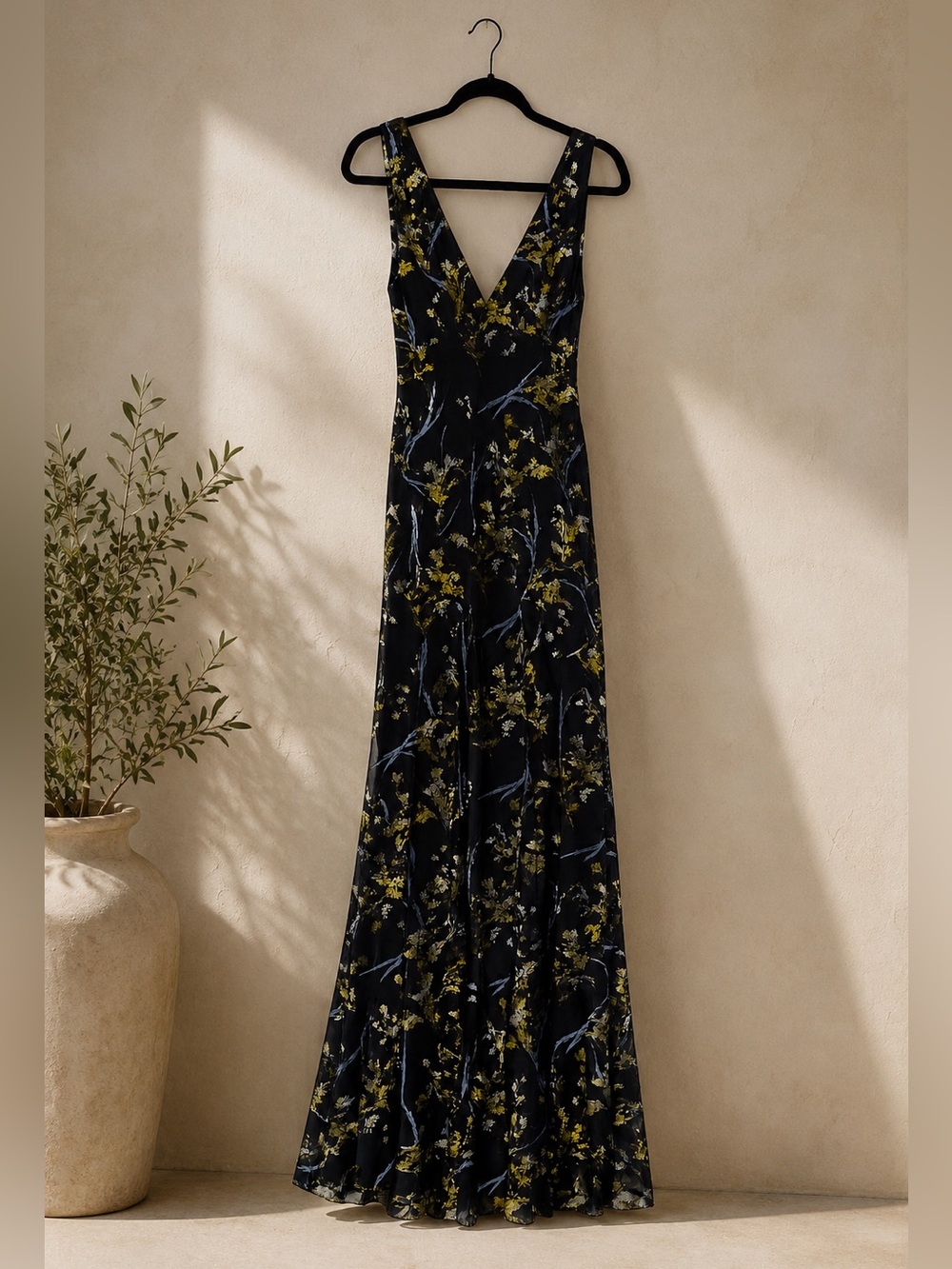 NWOT ZARA FLORAL TULLE DRESS
